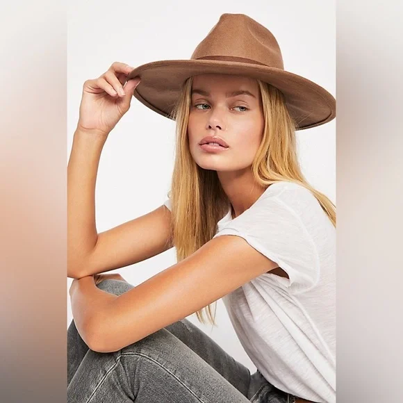 Free People Wool hat fedora like new - Picture 1 of 12